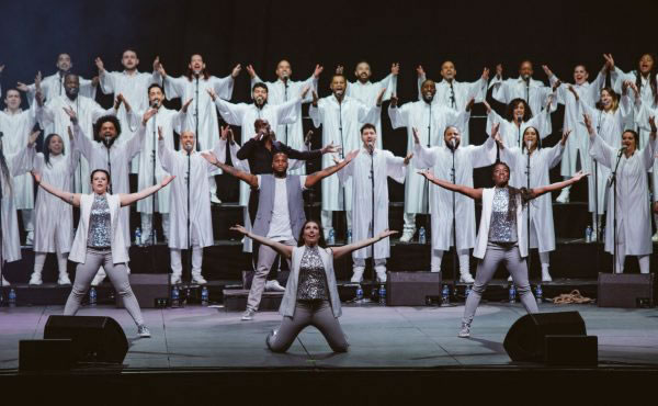 Gospel pour 100 voix à proximité de la Demeure des Hôtes